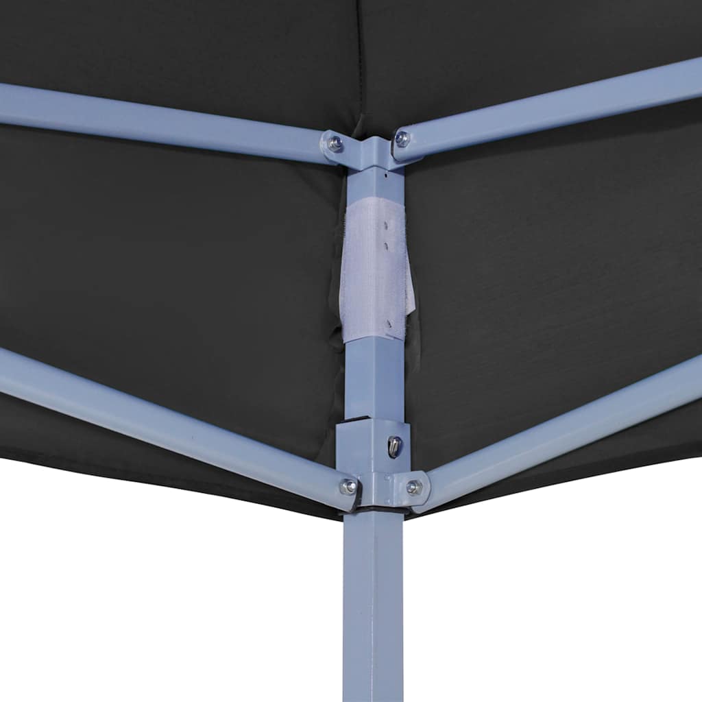 Toit de tente de réception 4,5x3 m noir 270 g/m²