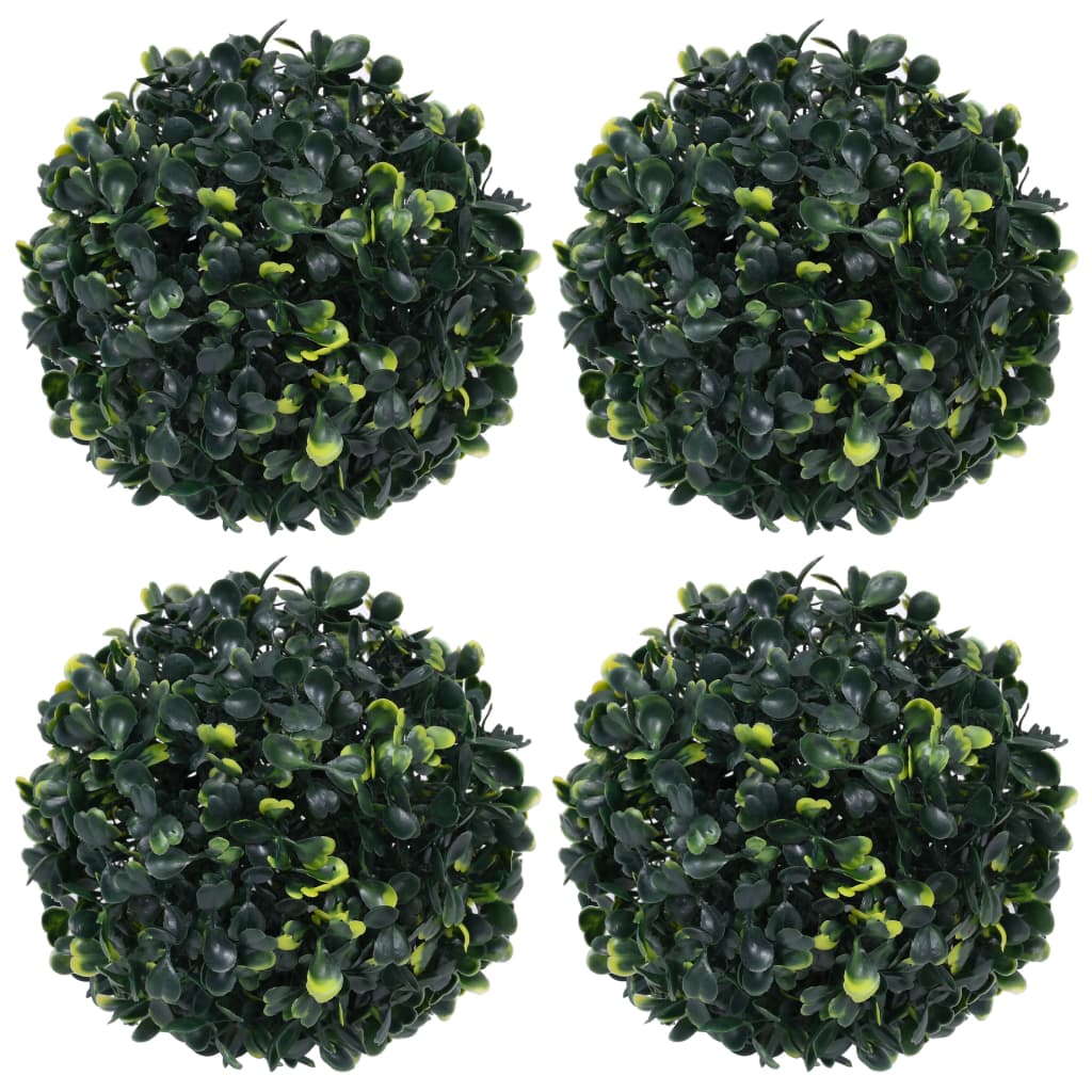 Artificial boxwood balls 4 pcs. 12 cm