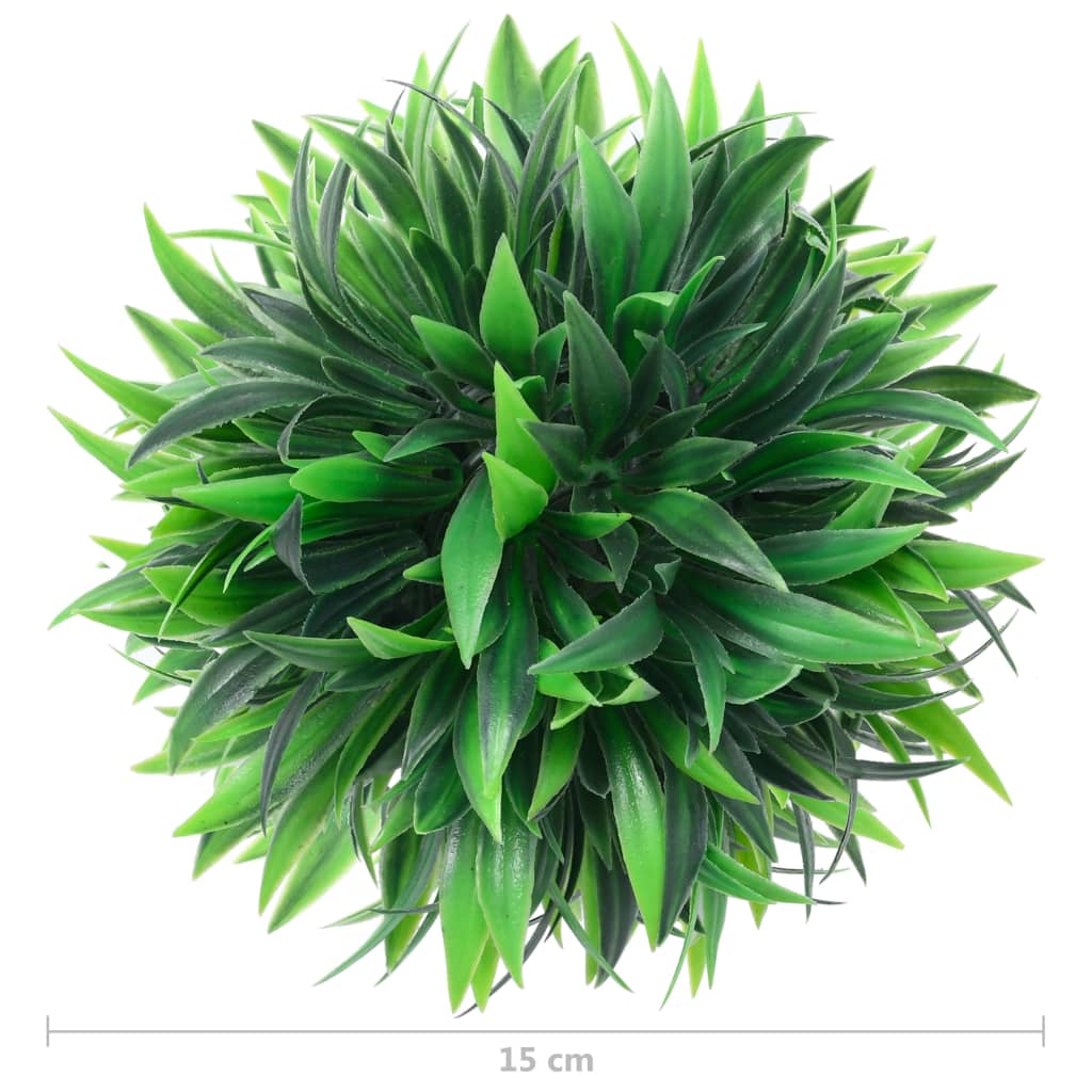 Artificial boxwood balls 4 pcs. 15 cm