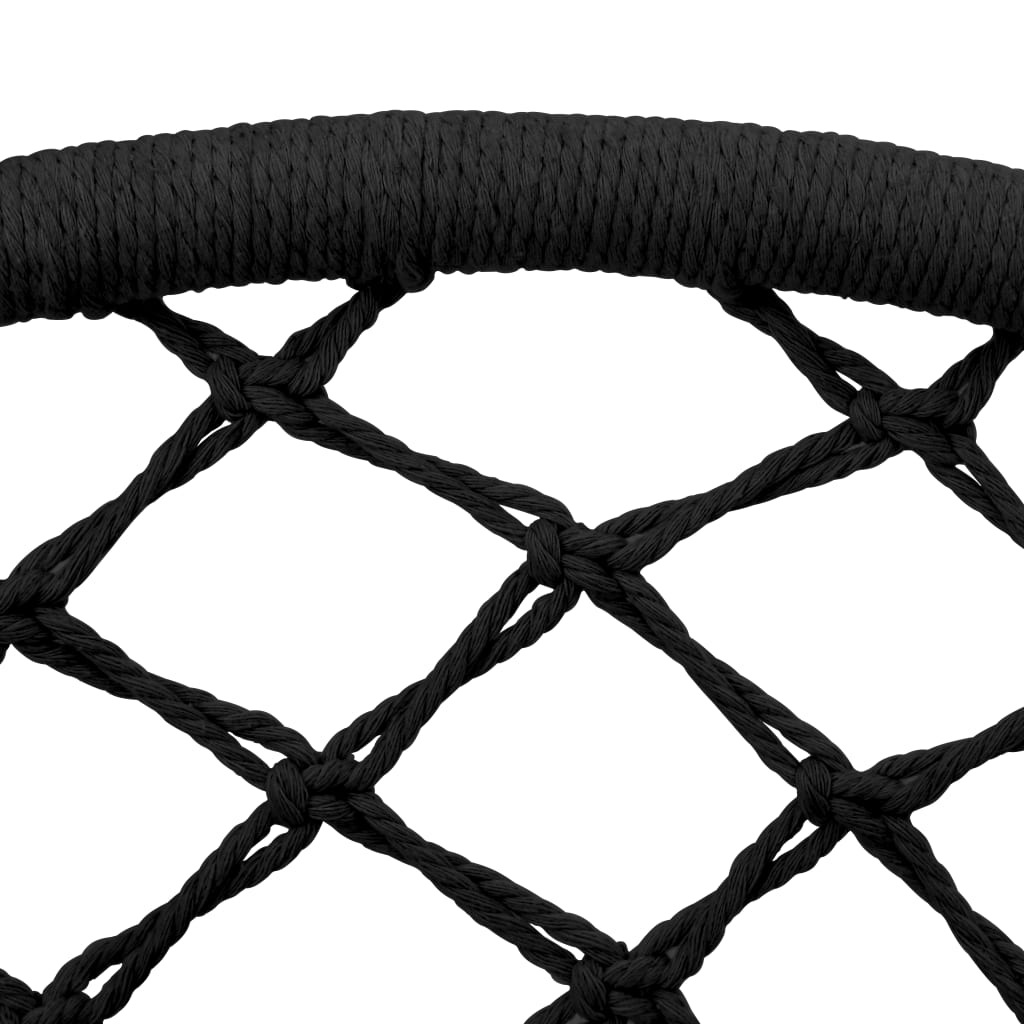Chaise suspendue 80 cm anthracite