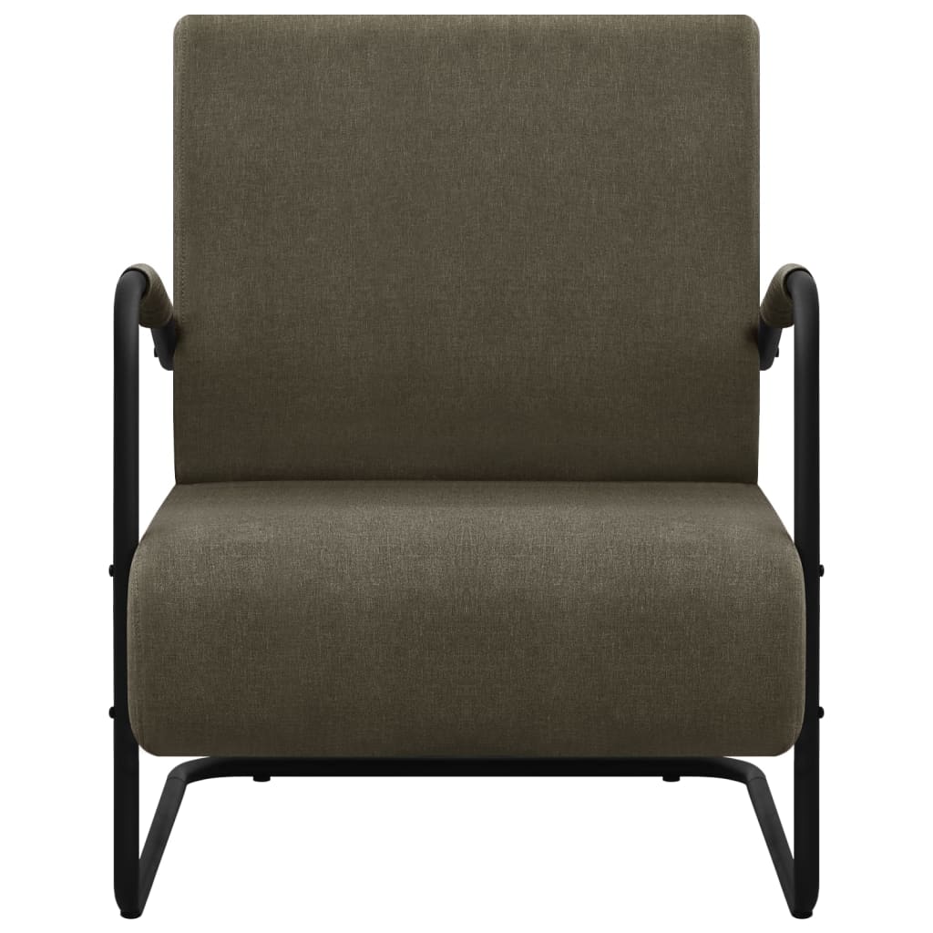 Sessel Dunkelgrau Stoff