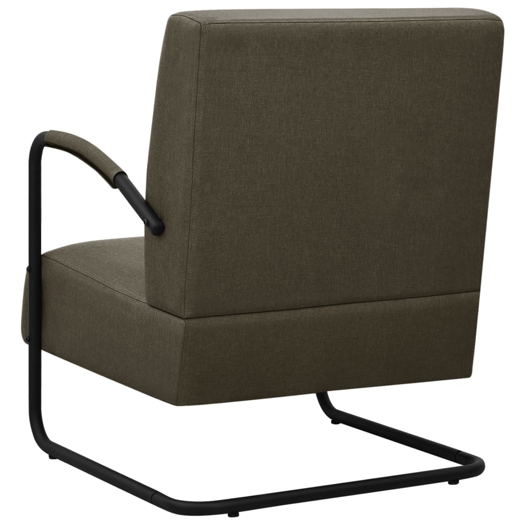 Sessel Dunkelgrau Stoff