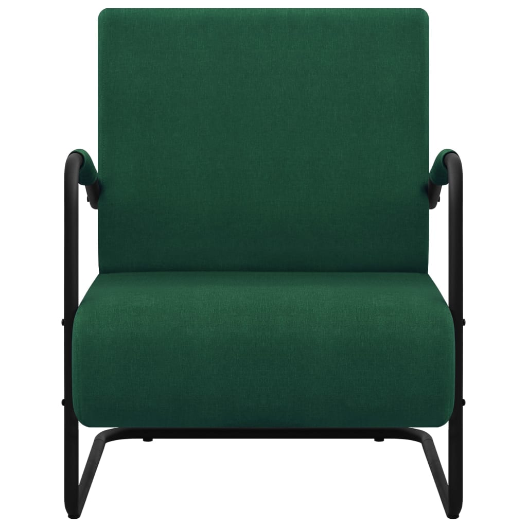 Sessel Dunkelgrün Stoff