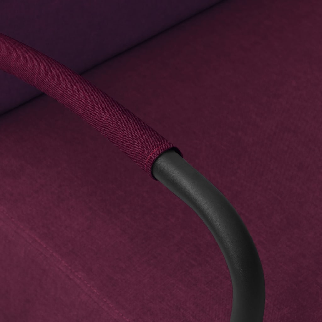 Sessel Lila Stoff