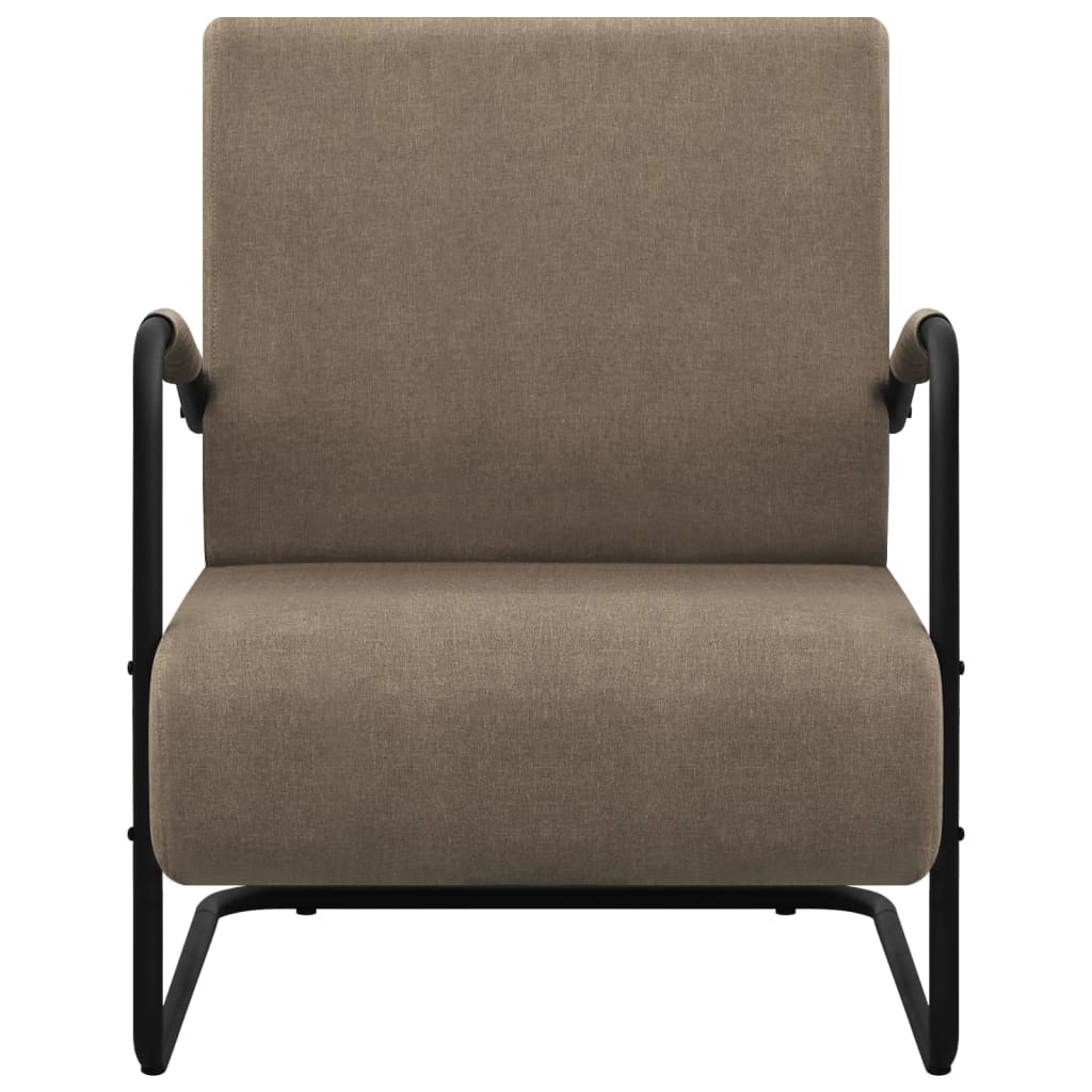 Sessel Taupe Stoff