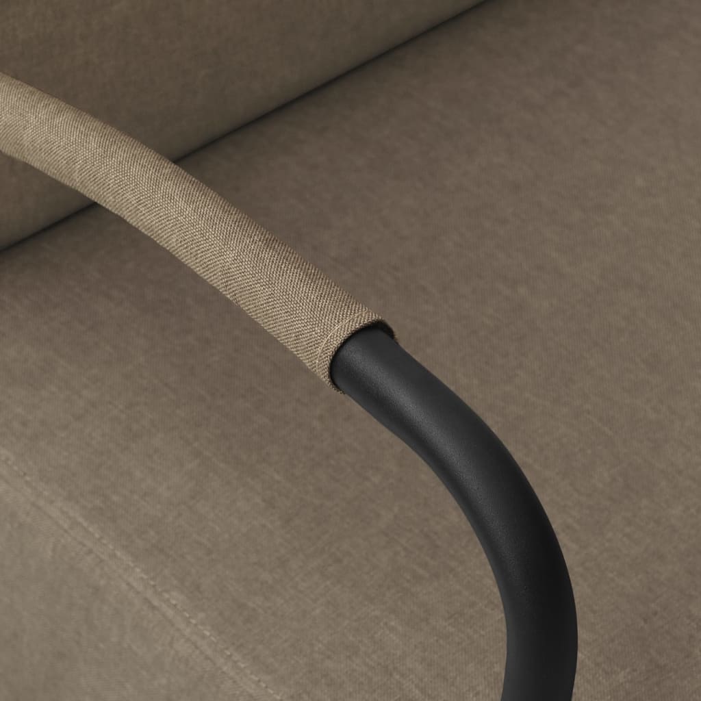 Sessel Taupe Stoff