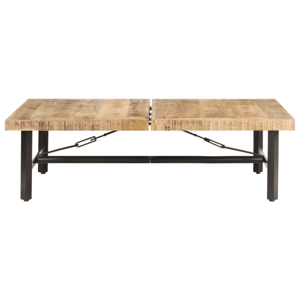 Coffee table 142x90x42 cm solid mango wood