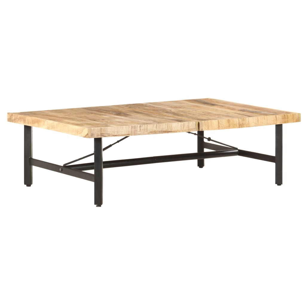 Coffee table 142x90x42 cm solid mango wood