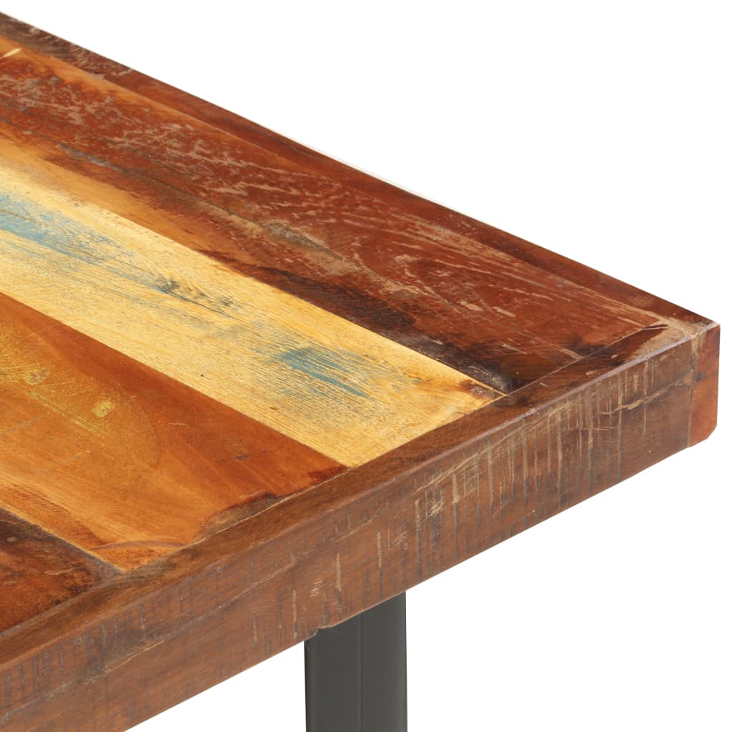 Coffee table 142x90x42 cm solid reclaimed wood