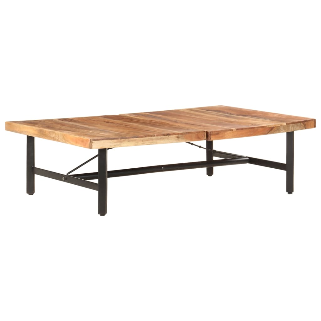 Coffee table 142x90x42 cm acacia solid wood