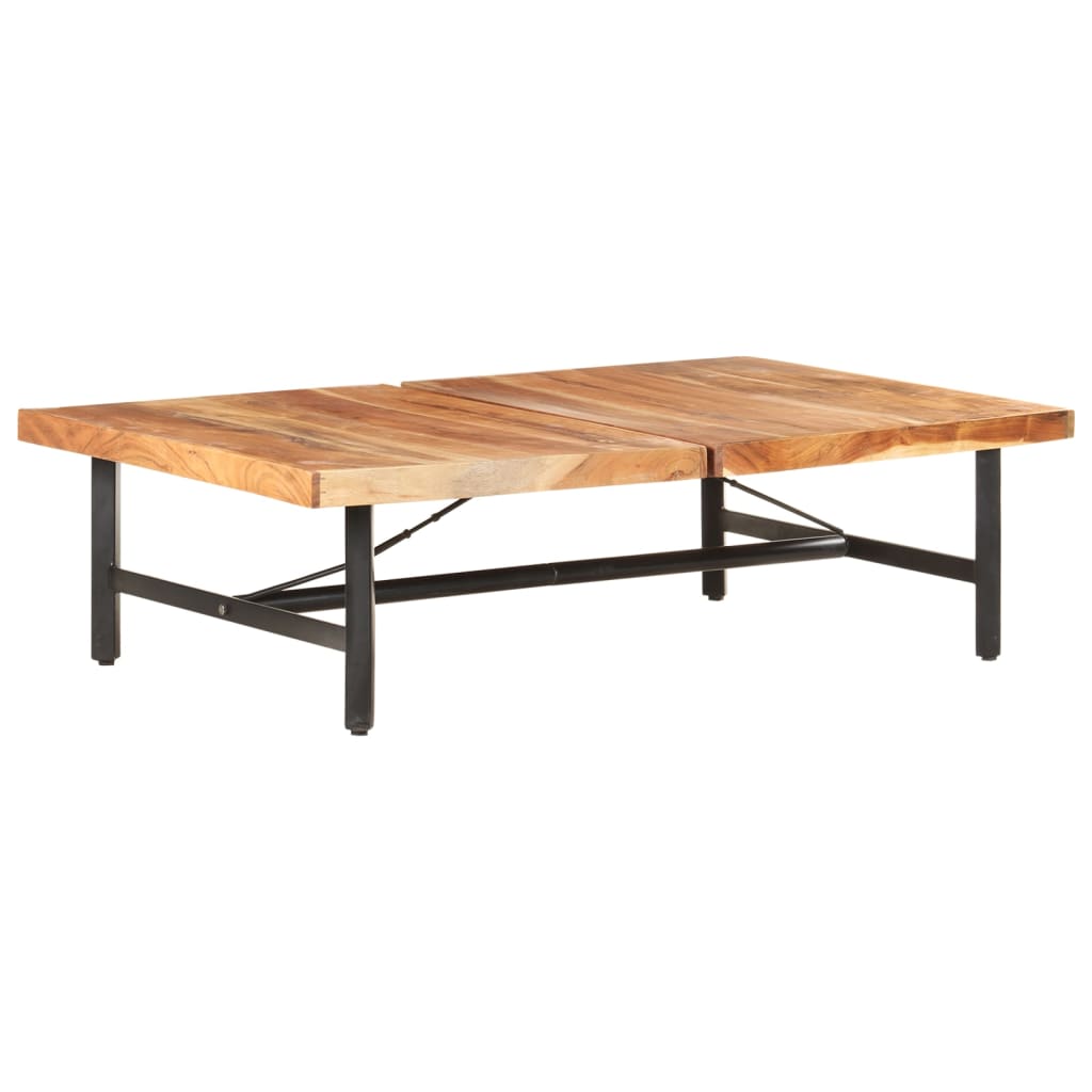 Coffee table 142x90x42 cm acacia solid wood