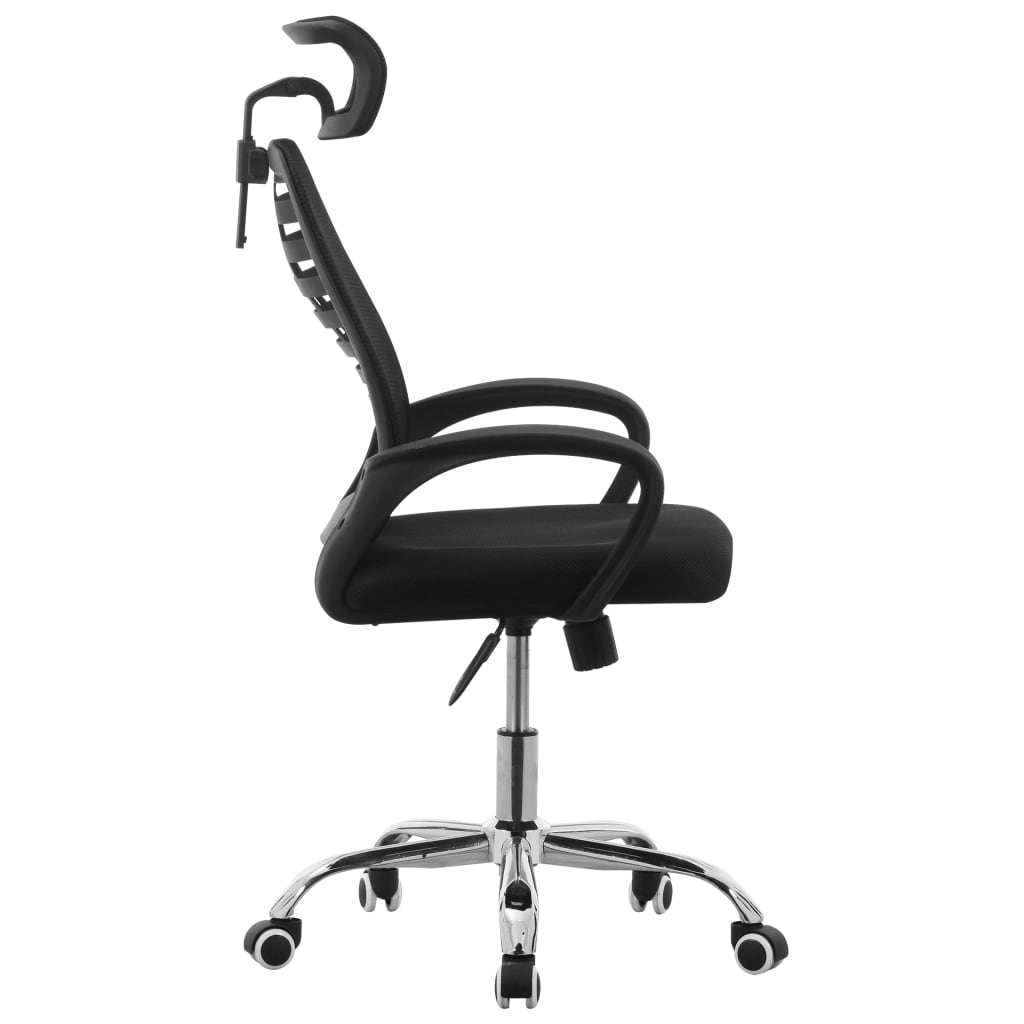 Bürostuhl Drehbar Schwarz Netzgewebe
