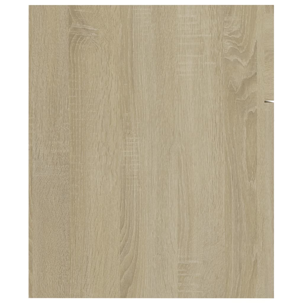 Waschbeckenunterschrank Sonoma-Eiche 60x38,5x46cm Holzwerkstoff