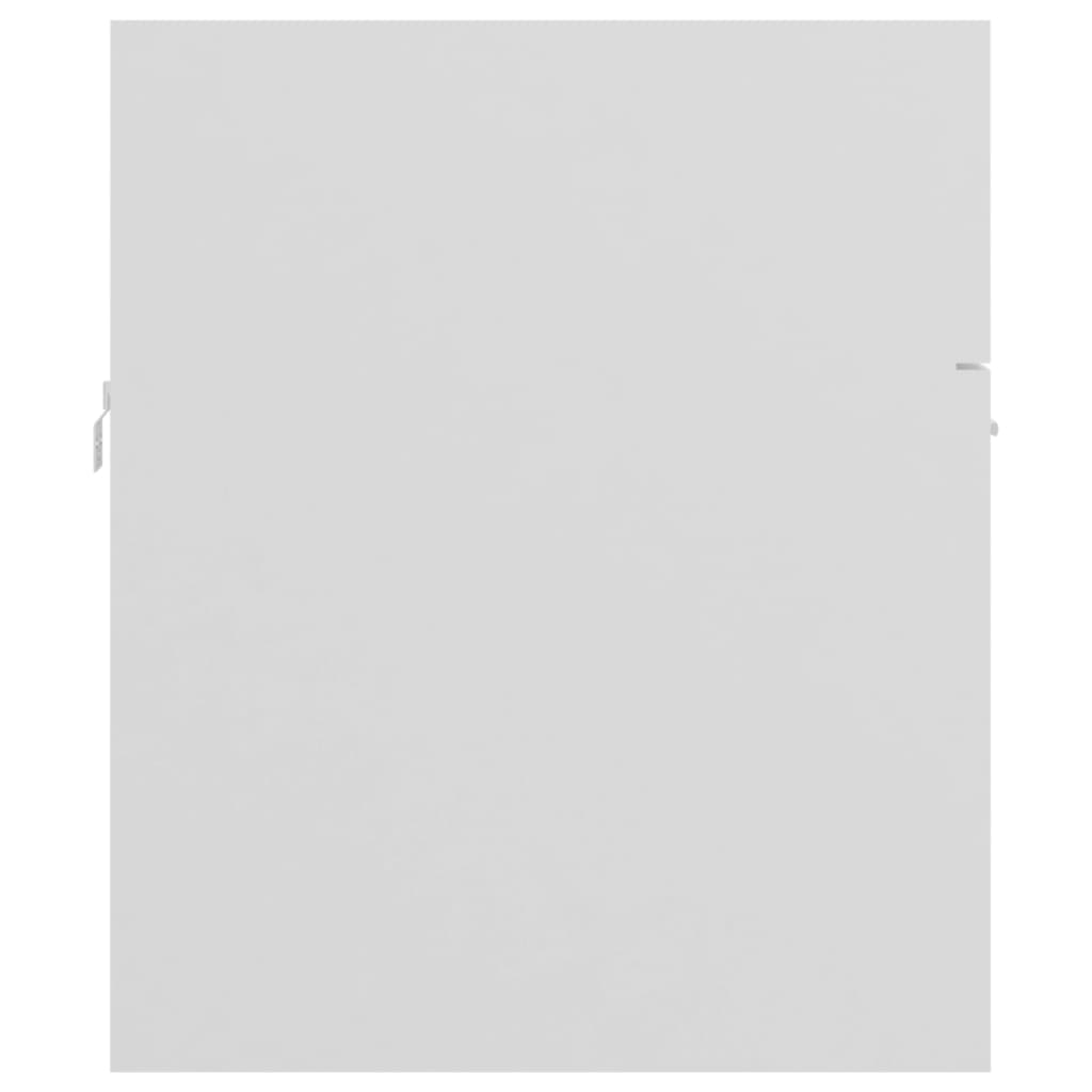 Washbasin Cabinet White 80x38.5x46 cm Wood Material
