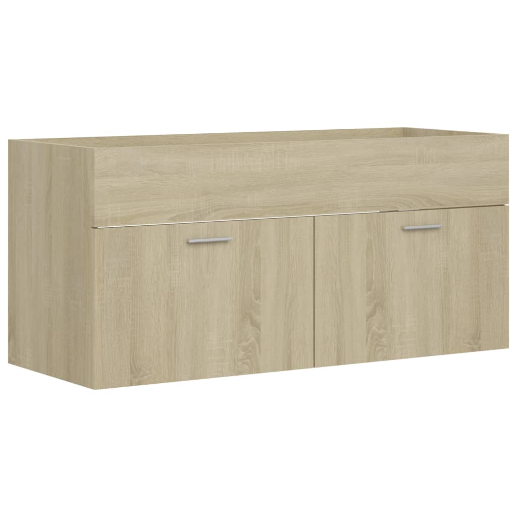 washbasin base cabinet Sonoma oak 100x38.5x46cm