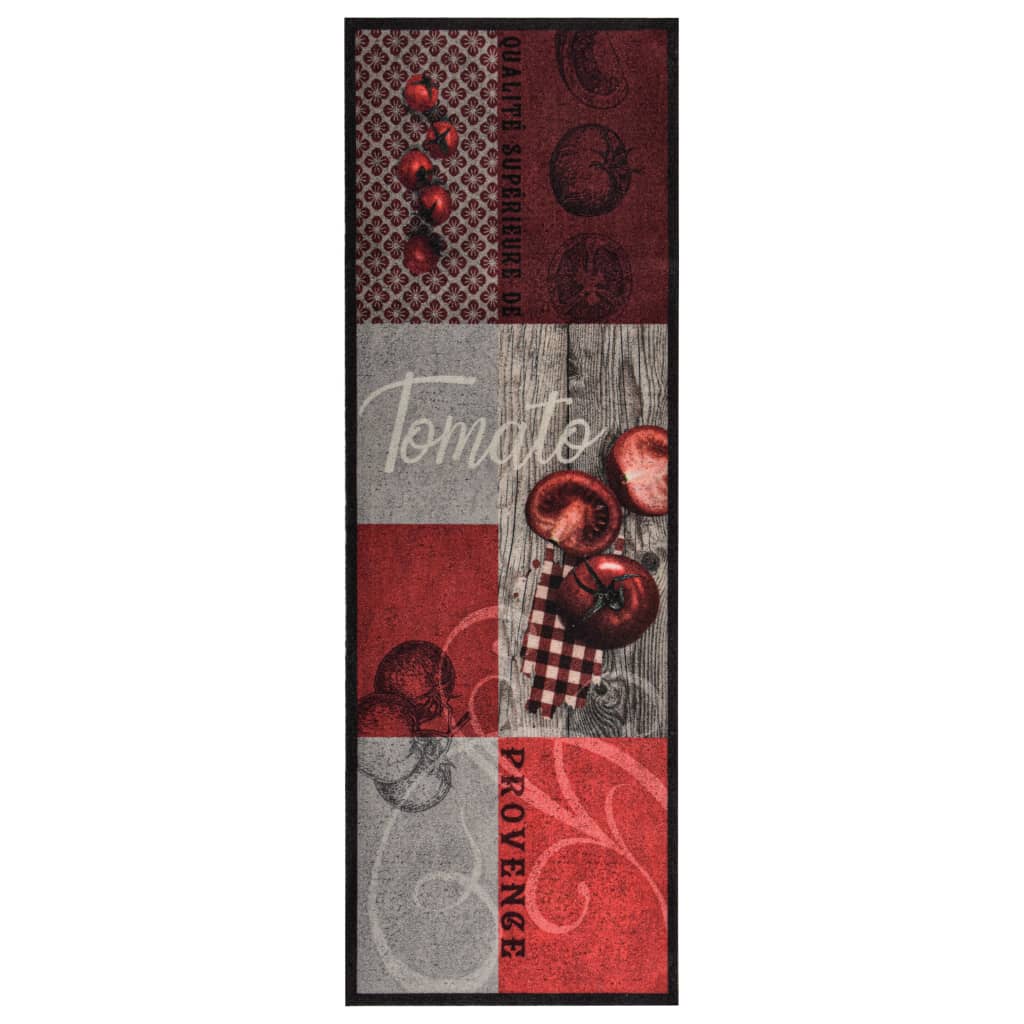 Tapis de cuisine lavable tomates 60x300 cm