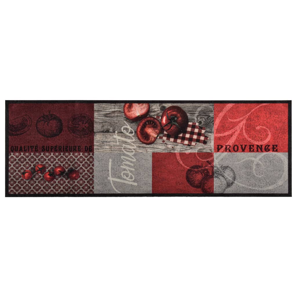 Tapis de cuisine lavable tomates 60x300 cm