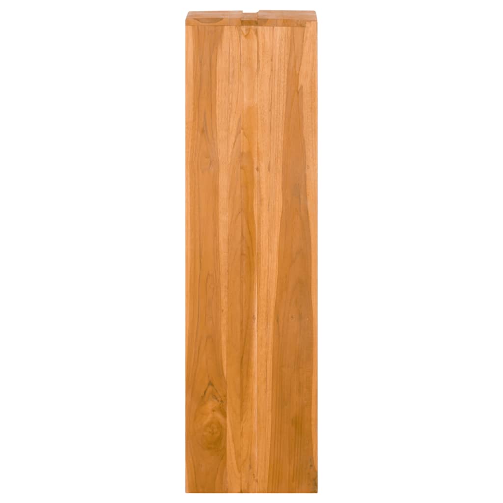 Bibliothèque 30x30x110 cm en bois de teck massif