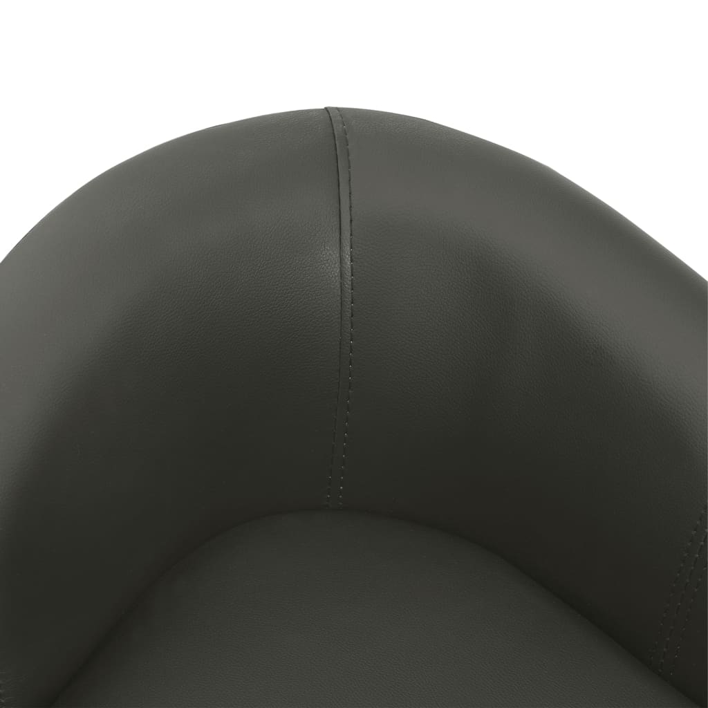 Hundesofa Dunkelgrau 67x41x39 cm Kunstleder