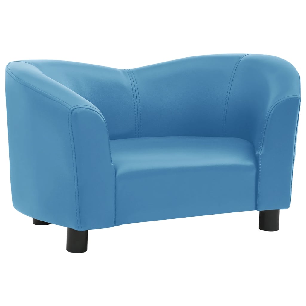 Hundesofa Türkis 67x41x39 cm Kunstleder