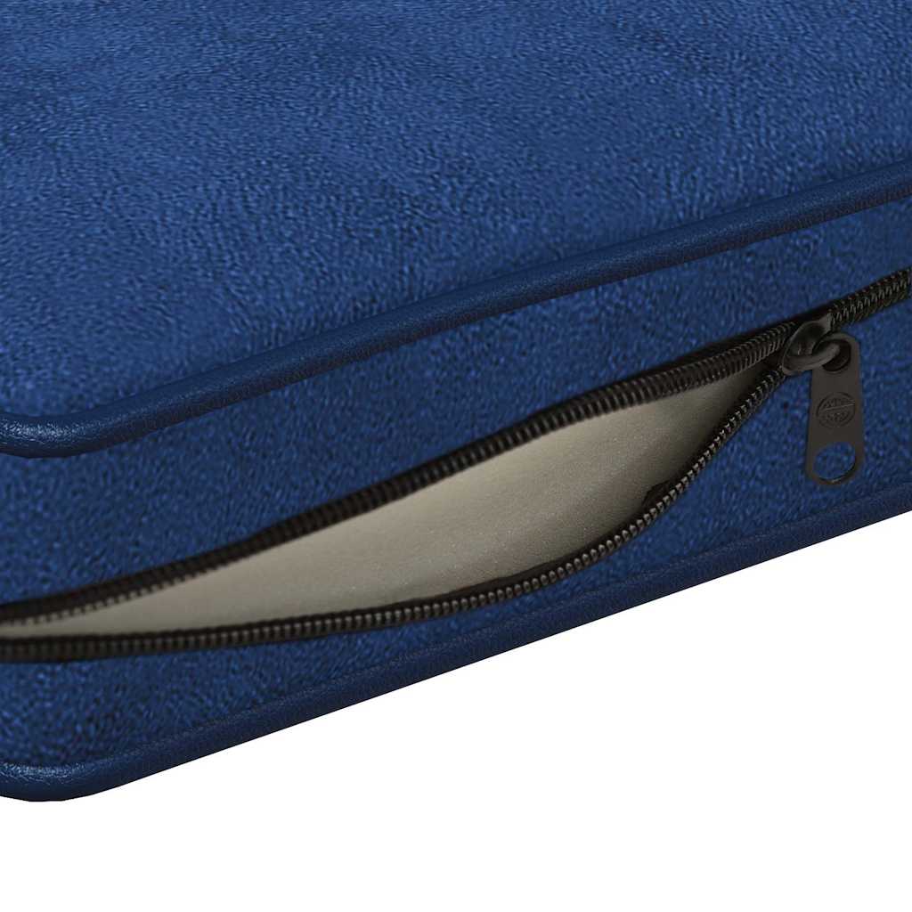 Canapé pour chien bleu 72x45x30 cm peluche