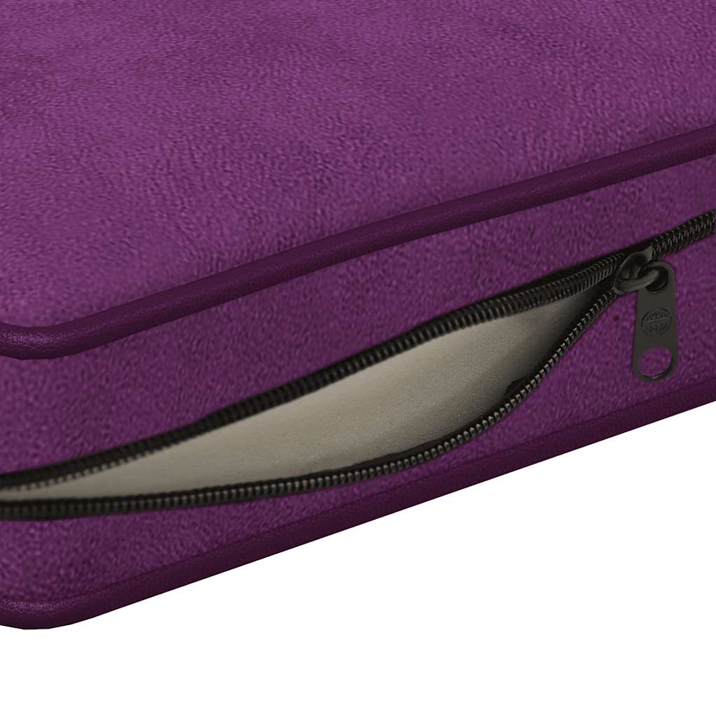 Canapé pour chien rouge bordeaux 72x45x30 cm peluche