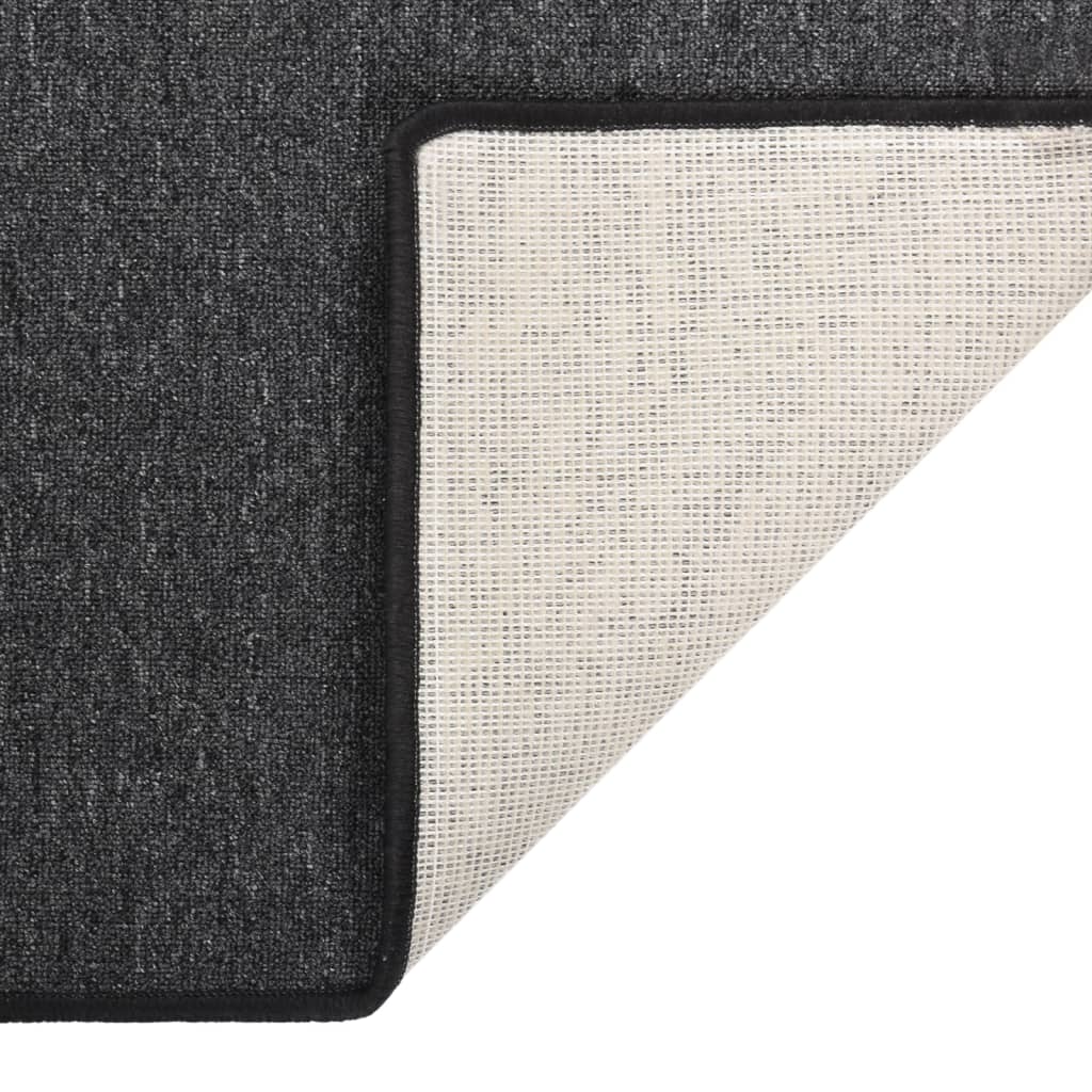 Carpet runner anthracite 80x250 cm