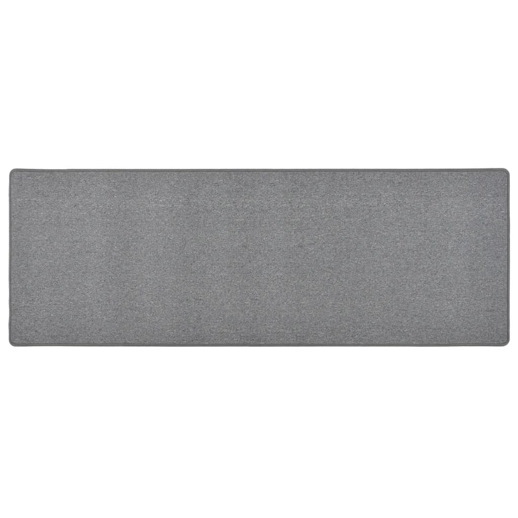 Carpet runner dark grey 80x250 cm