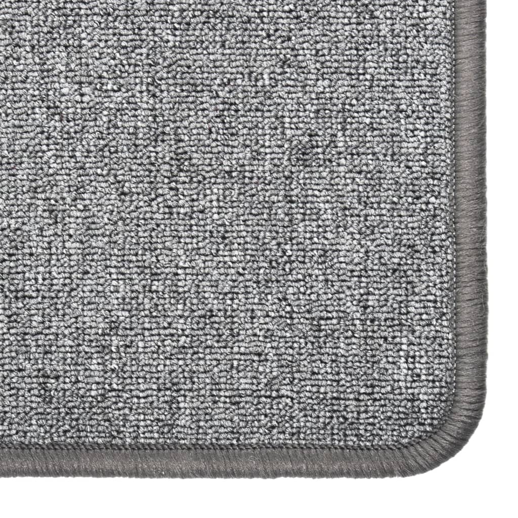 Carpet runner dark grey 80x250 cm