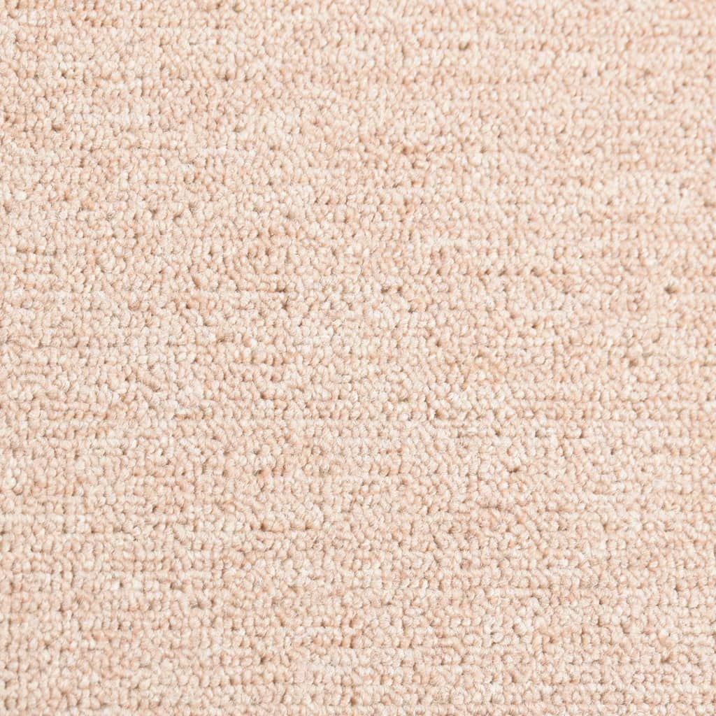Teppichläufer Hellbraun 80x200 cm