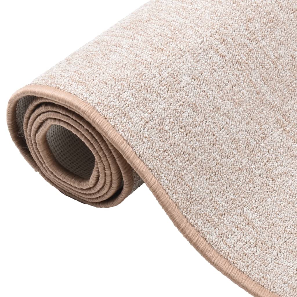 Teppichläufer Taupe 80x200 cm