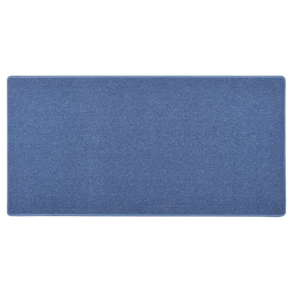 Teppichläufer Blau 50x100 cm