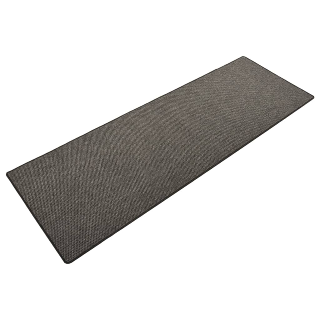 Teppichläufer Sisal-Optik Anthrazit 80x250 cm
