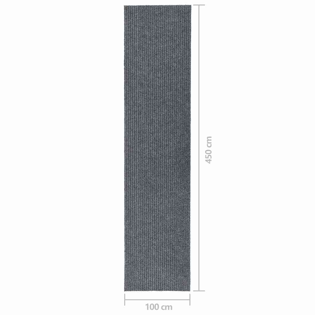 Schmutzfangläufer Grau 100x450 cm