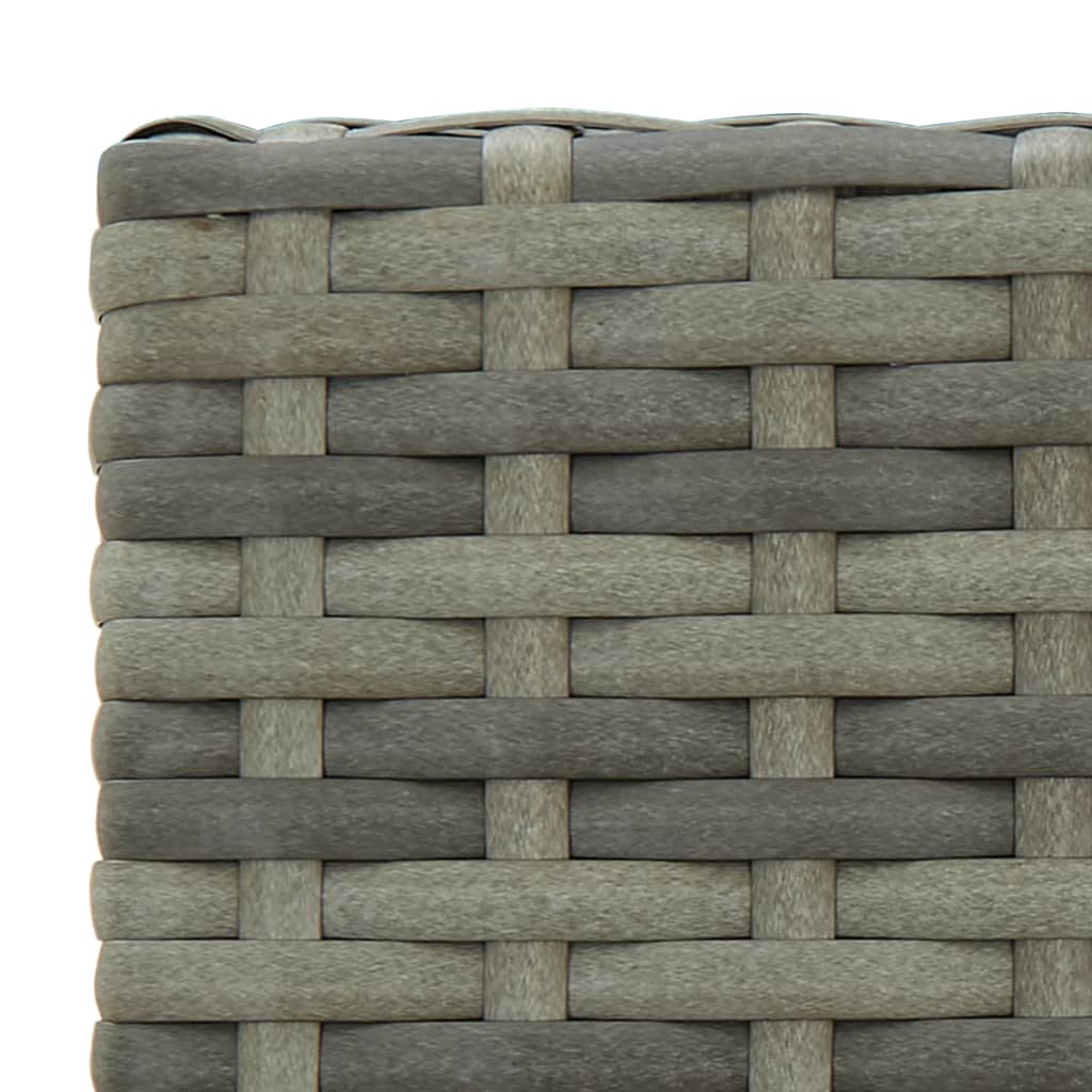 5-piece garden bar set gray