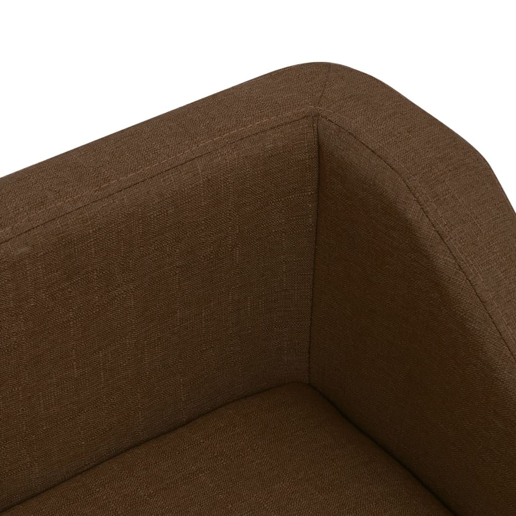 Hundesofa Braun 85x50x39 cm Leinen
