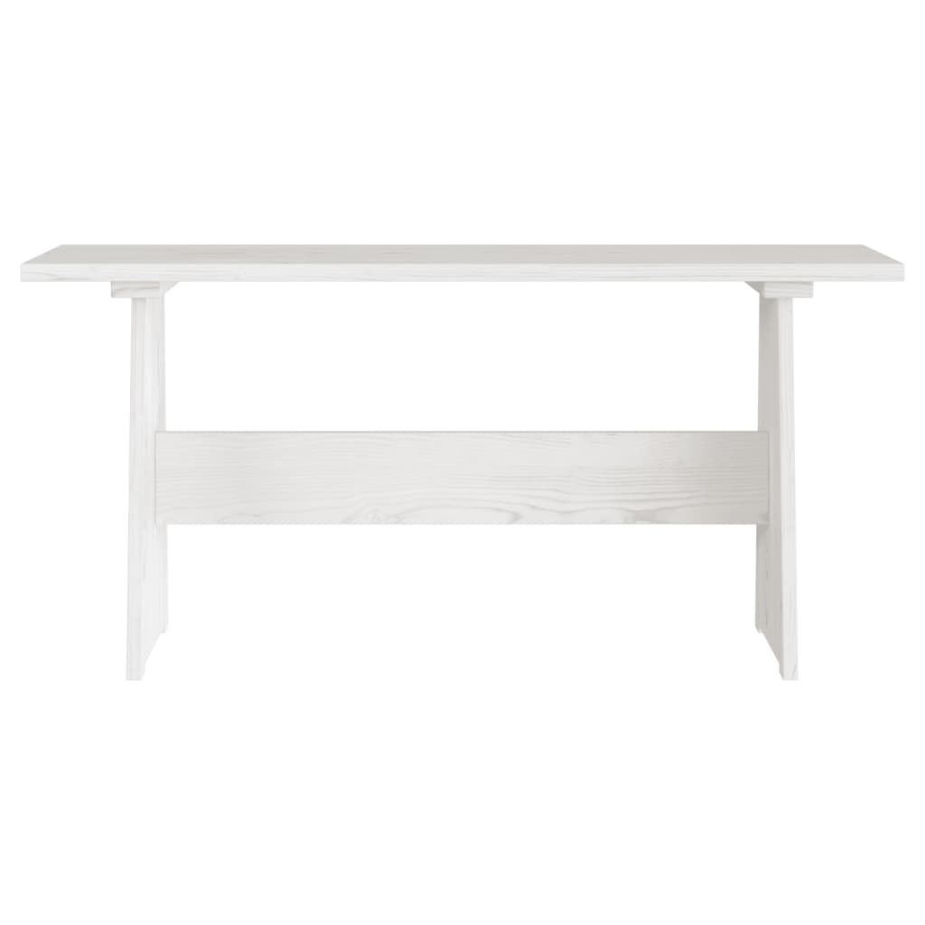 Table à manger avec banc PURE en pin massif blanc