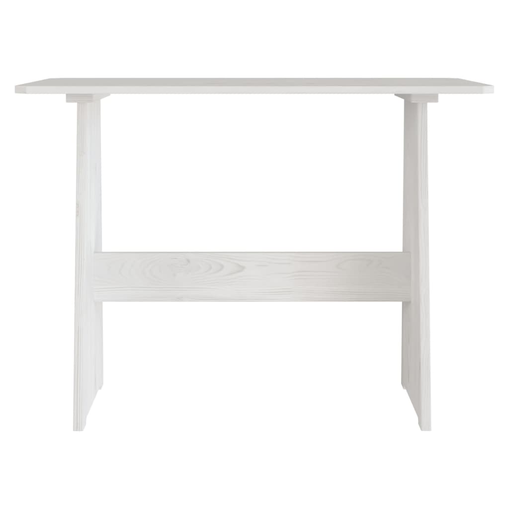 Table à manger avec banc PURE en pin massif blanc