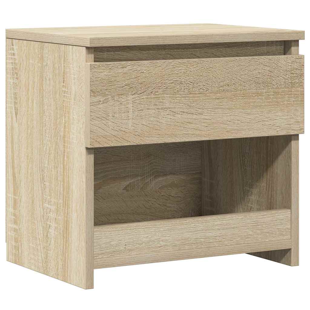 Table de chevet chêne Sonoma 40x30x39 cm en bois