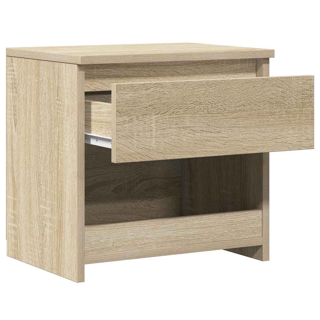 Table de chevet chêne Sonoma 40x30x39 cm en bois