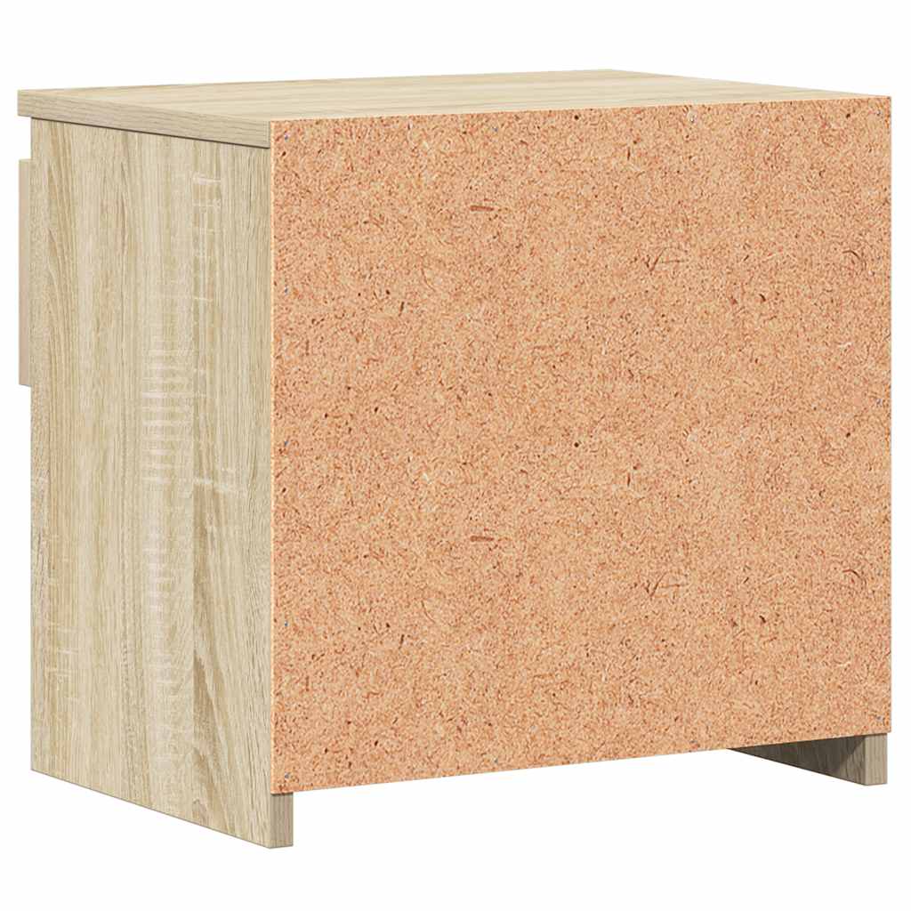 Table de chevet chêne Sonoma 40x30x39 cm en bois
