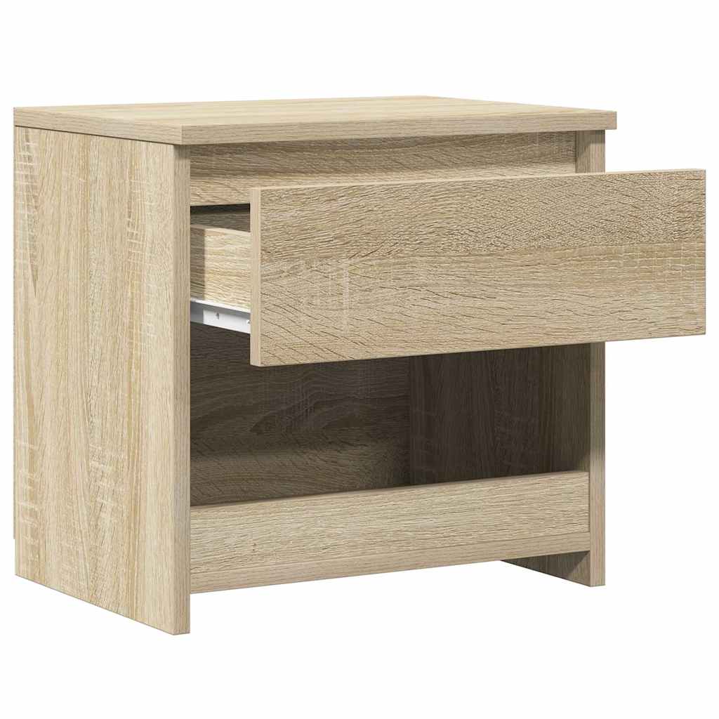 Table de chevet chêne Sonoma 40x30x39 cm en bois