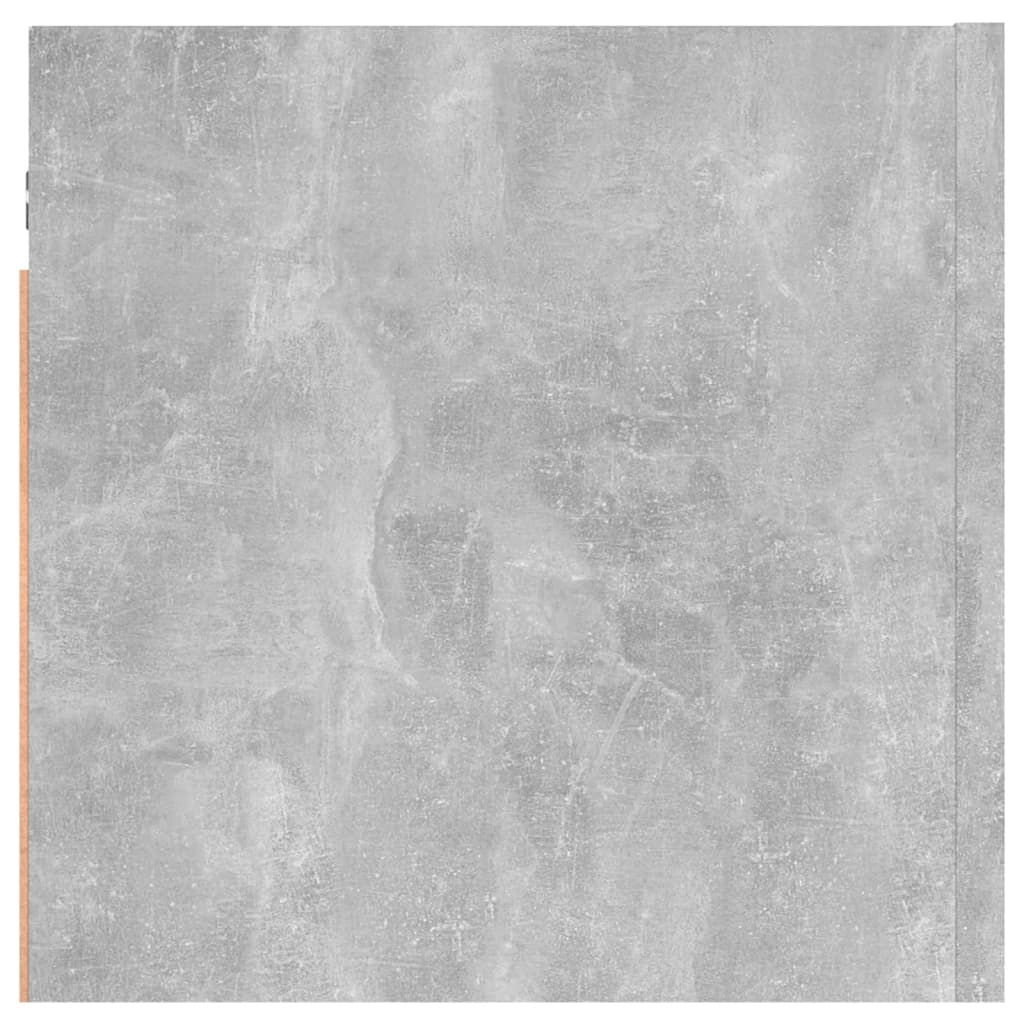 TV wall cabinet concrete grey 30.5x30x30 cm