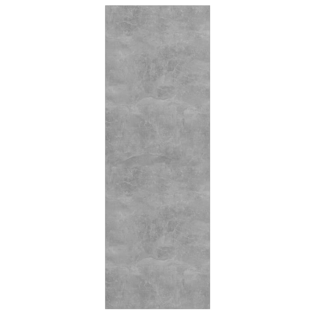 TV wall cabinet concrete grey 37x37x107 cm wood-based material