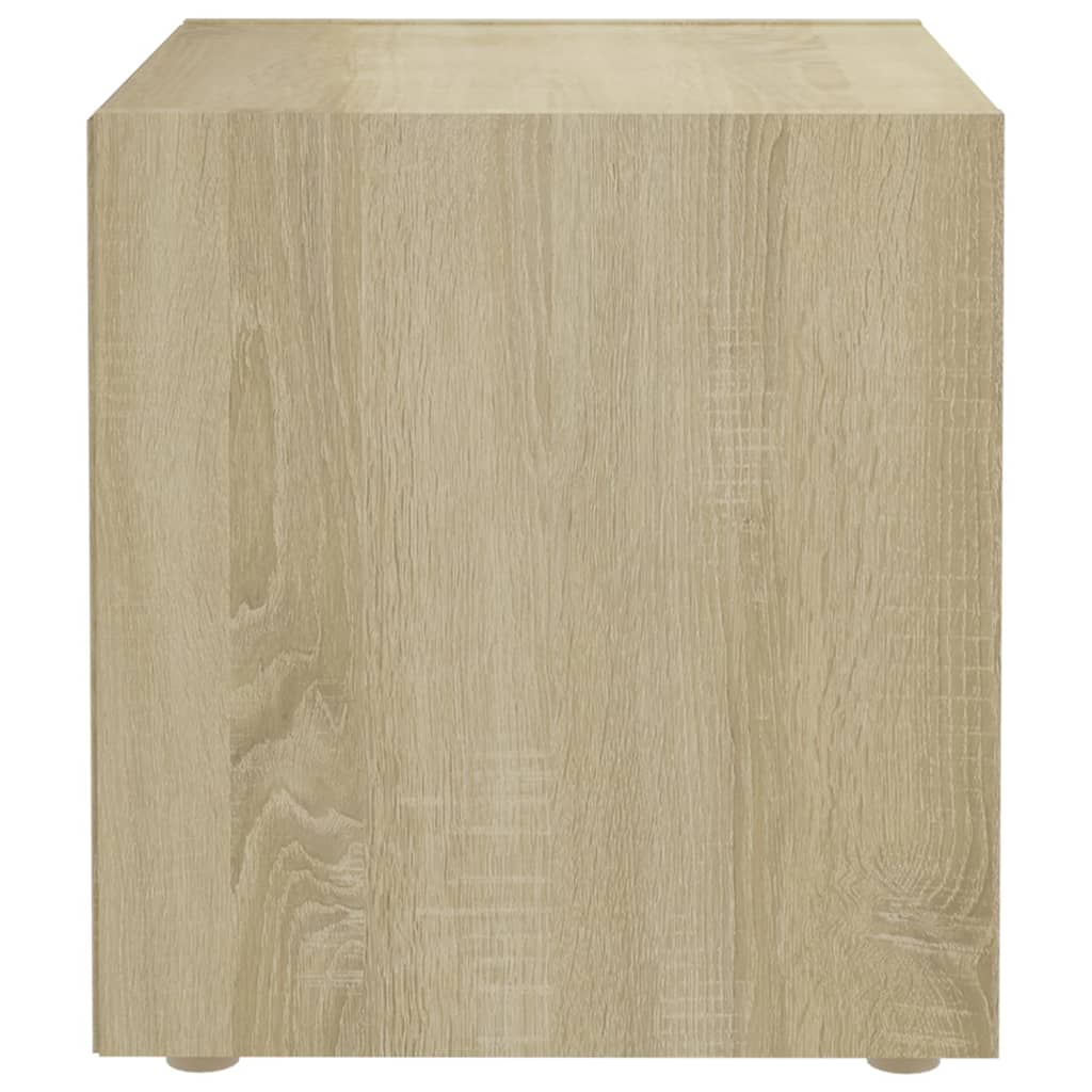 TV cabinets 2 pieces Sonoma oak 37x35x37 cm wood material