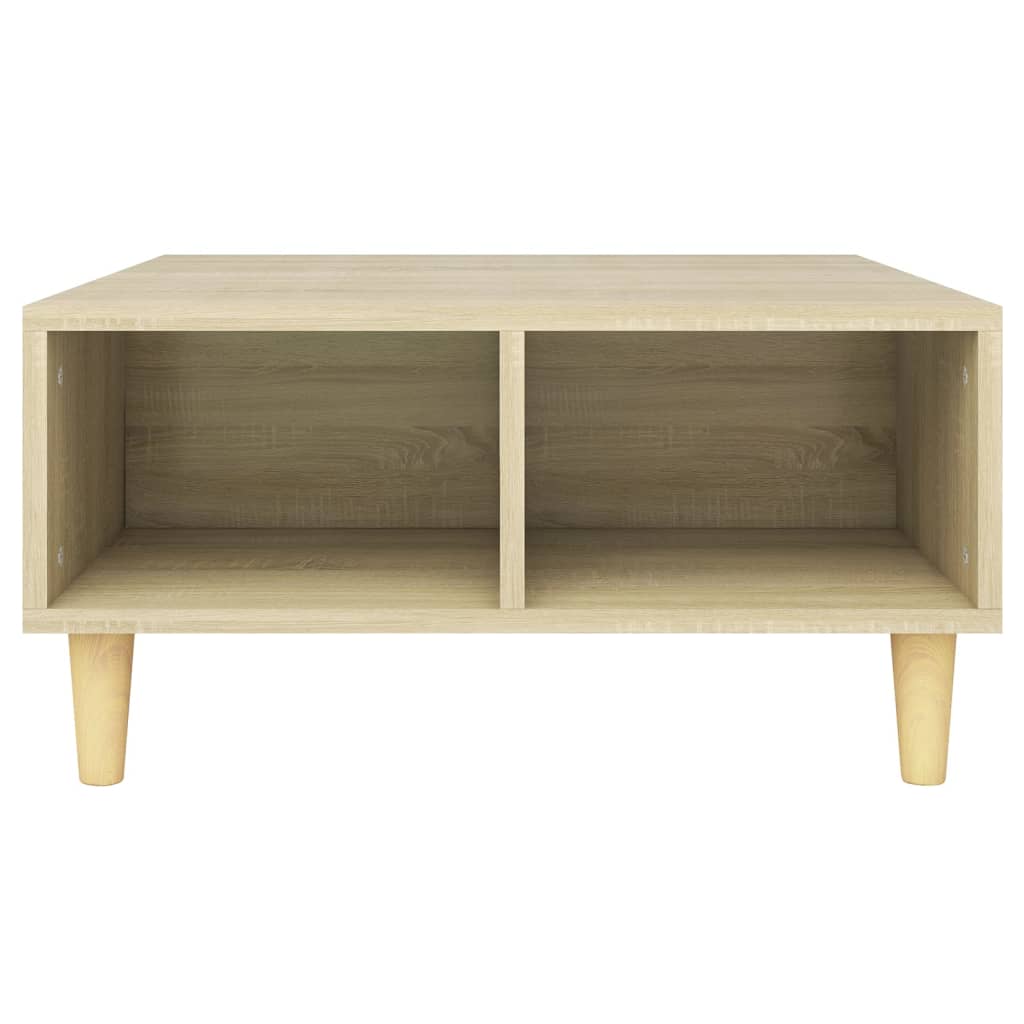Coffee table Sonoma oak 60x60x30 cm wood material