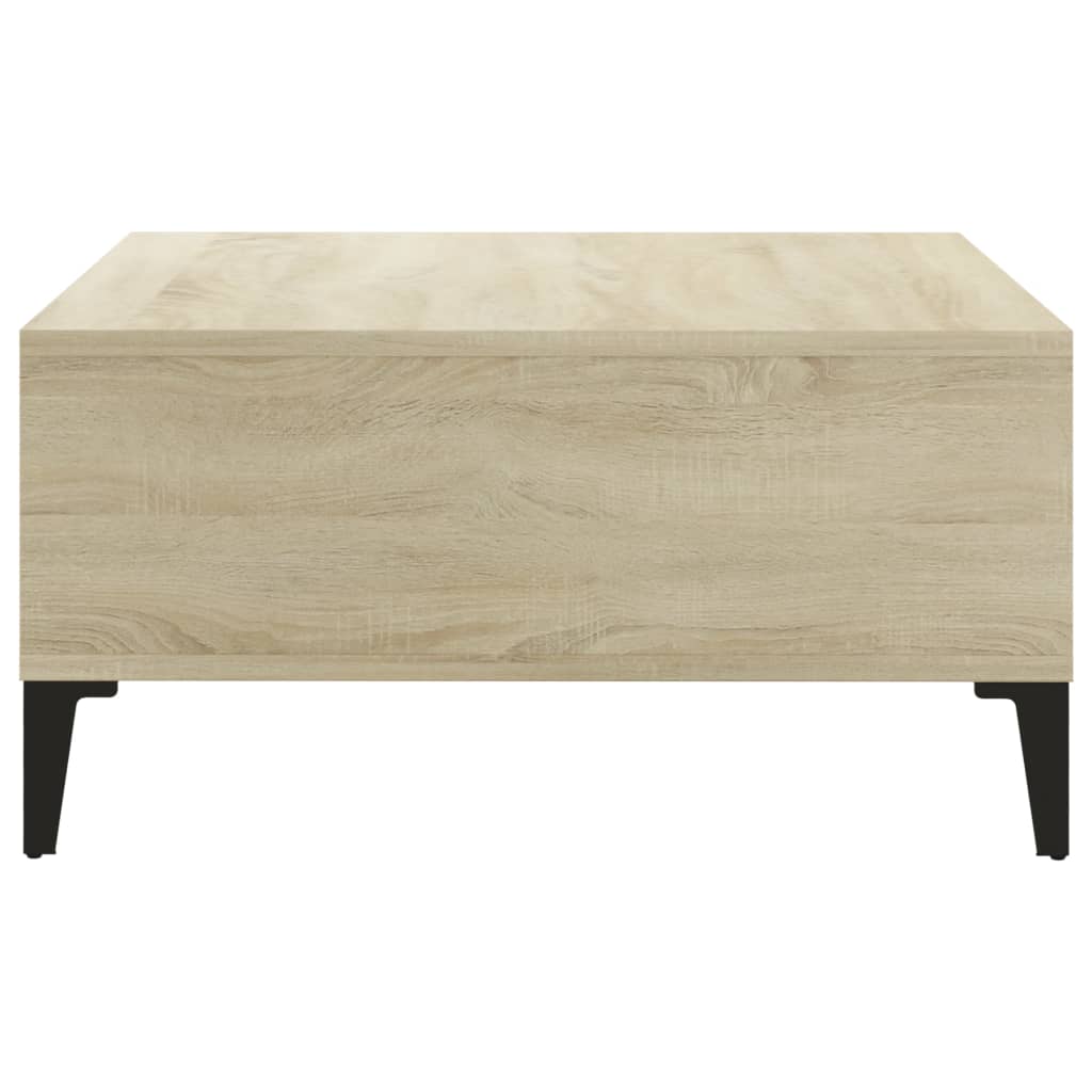 Coffee table Sonoma oak 60x60x30 cm wood material