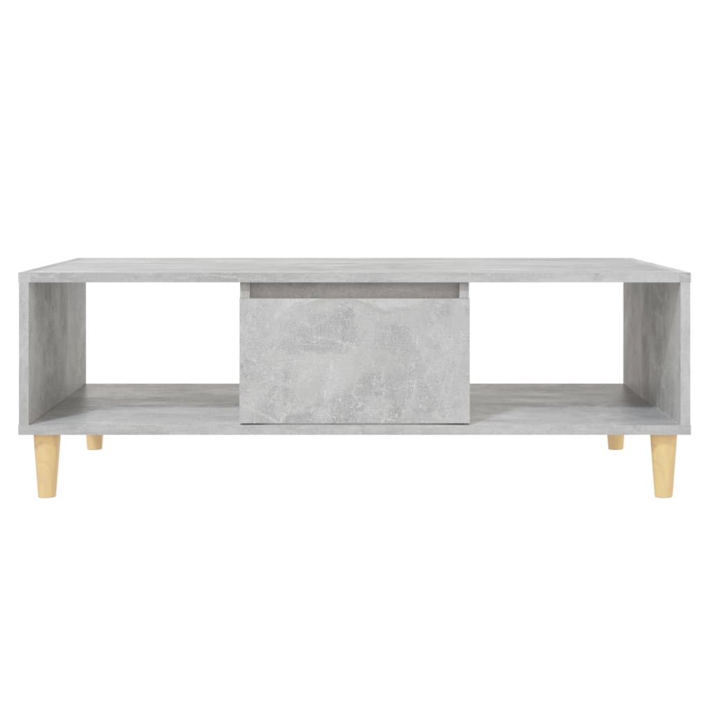 Couchtisch Betongrau 103,5x60x35 cm Holzwerkstoff