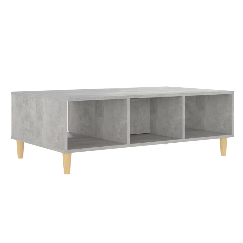 Couchtisch Betongrau 103,5x60x35 cm Holzwerkstoff