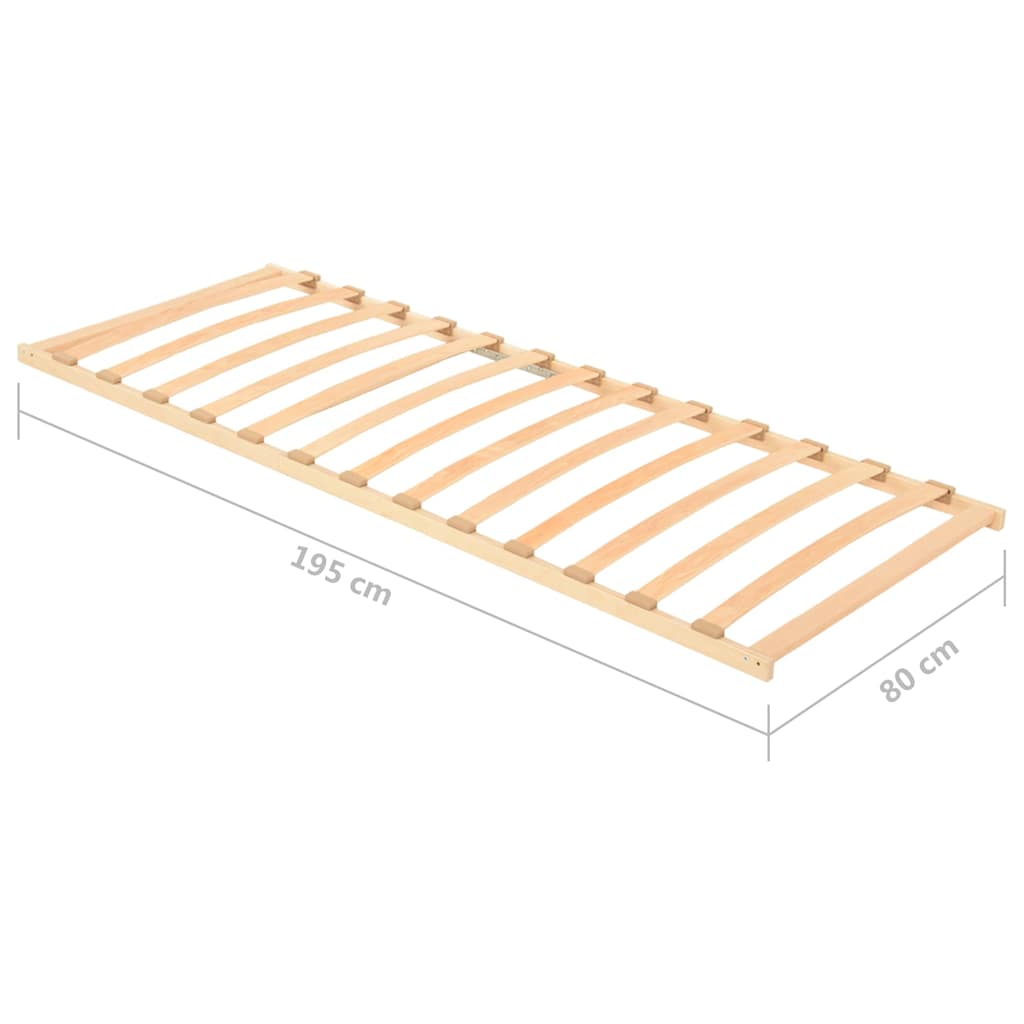 Lattenrost mit 13 Latten 80x200 cm